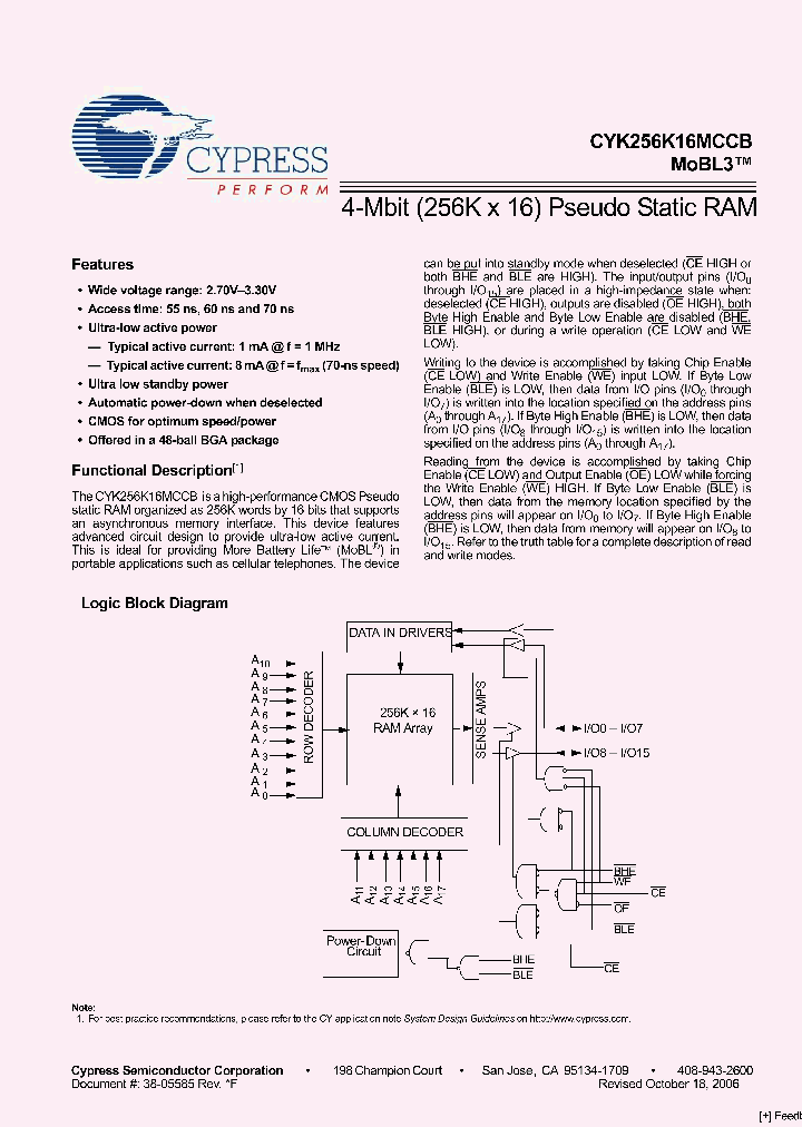 CYK256K16MCBU-55BVXI_1933116.PDF Datasheet