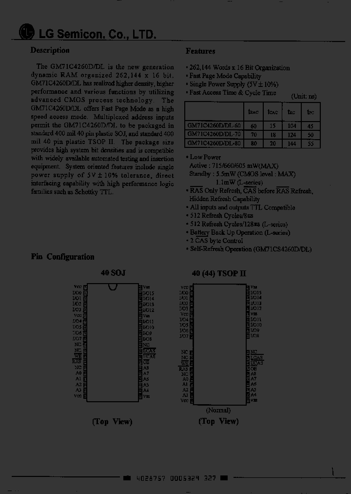 GM71C4260DT-70_1934197.PDF Datasheet