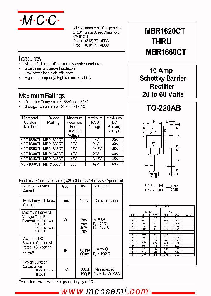 MBR1630CT_1942198.PDF Datasheet