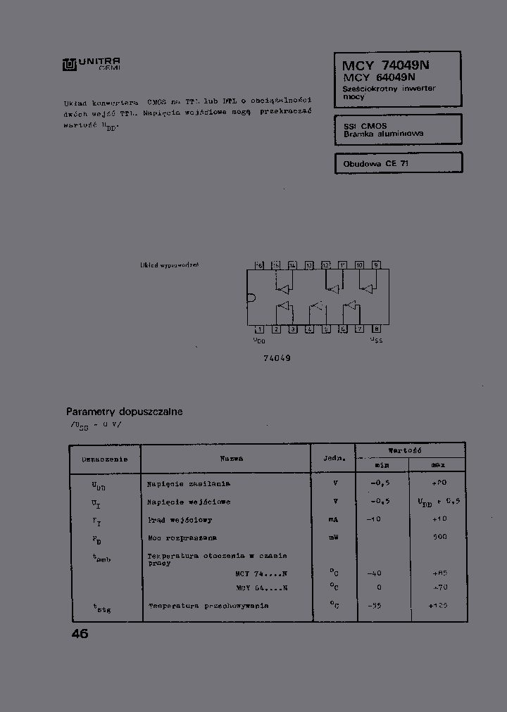 MCY64049N_1948616.PDF Datasheet