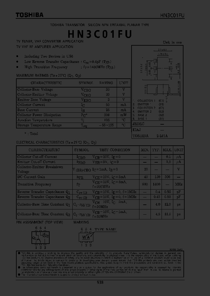 HN3C01FU_1956505.PDF Datasheet