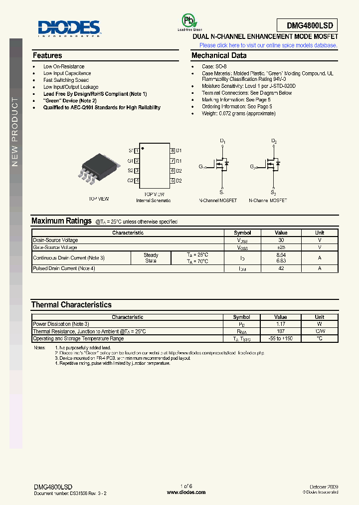 DMG4800LSD-13_1957592.PDF Datasheet