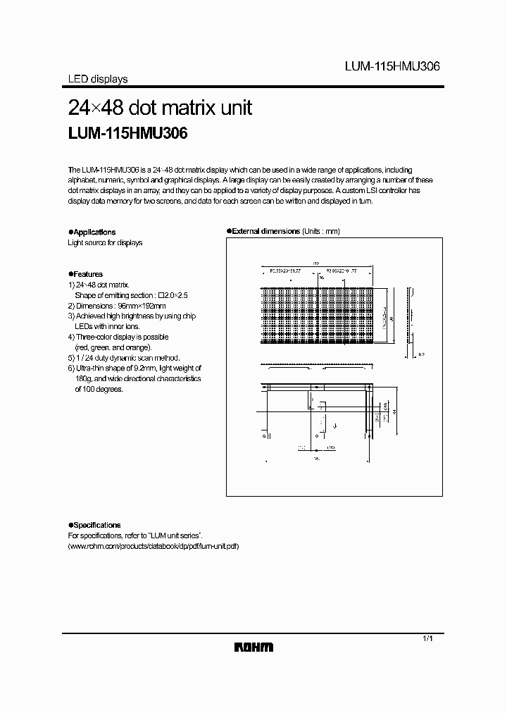 LUM-115HMU306_1961407.PDF Datasheet