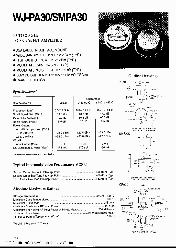 WJ-PA30_1961633.PDF Datasheet