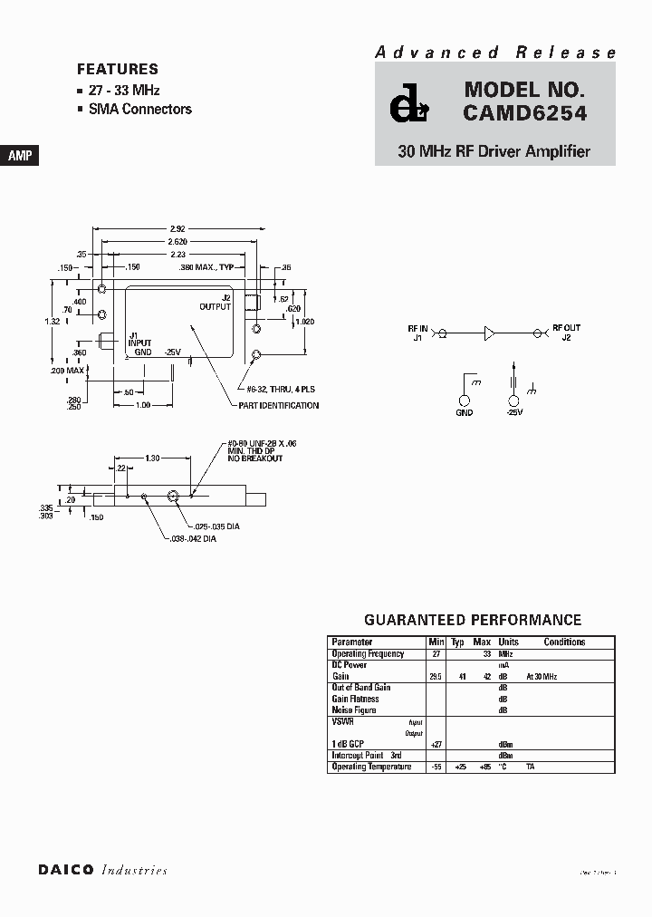 CAMD6254_1962603.PDF Datasheet