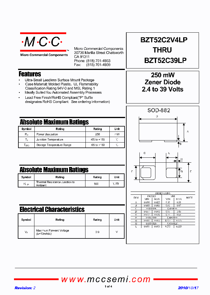 BZT52C7V5LP_1966795.PDF Datasheet