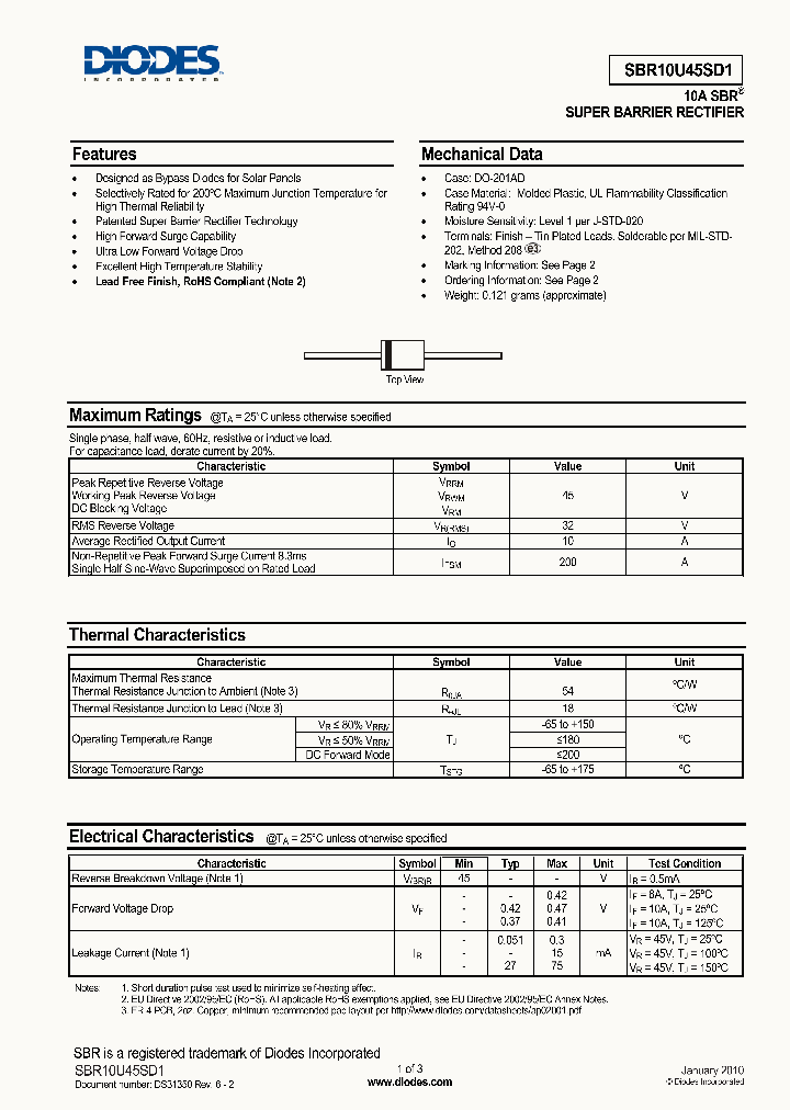 SBR10U45SD1-T_1967205.PDF Datasheet