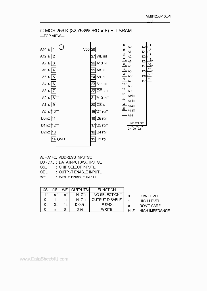 MB84256-10LP_1973589.PDF Datasheet