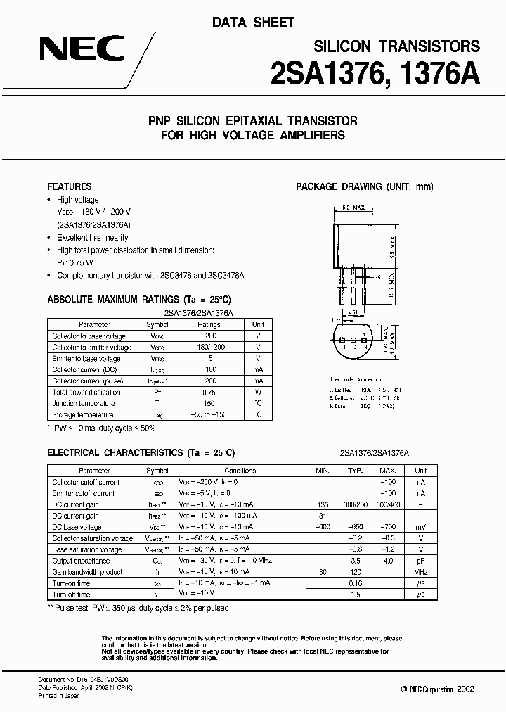 2SA1376A-T_1981114.PDF Datasheet