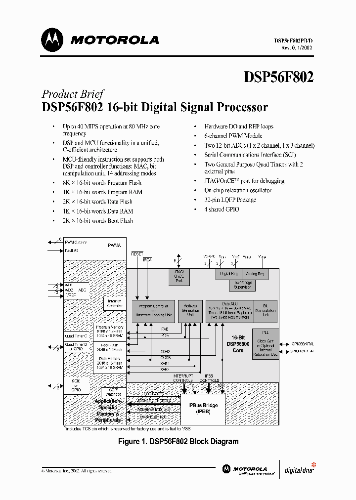 DSP56F802PB_1983284.PDF Datasheet