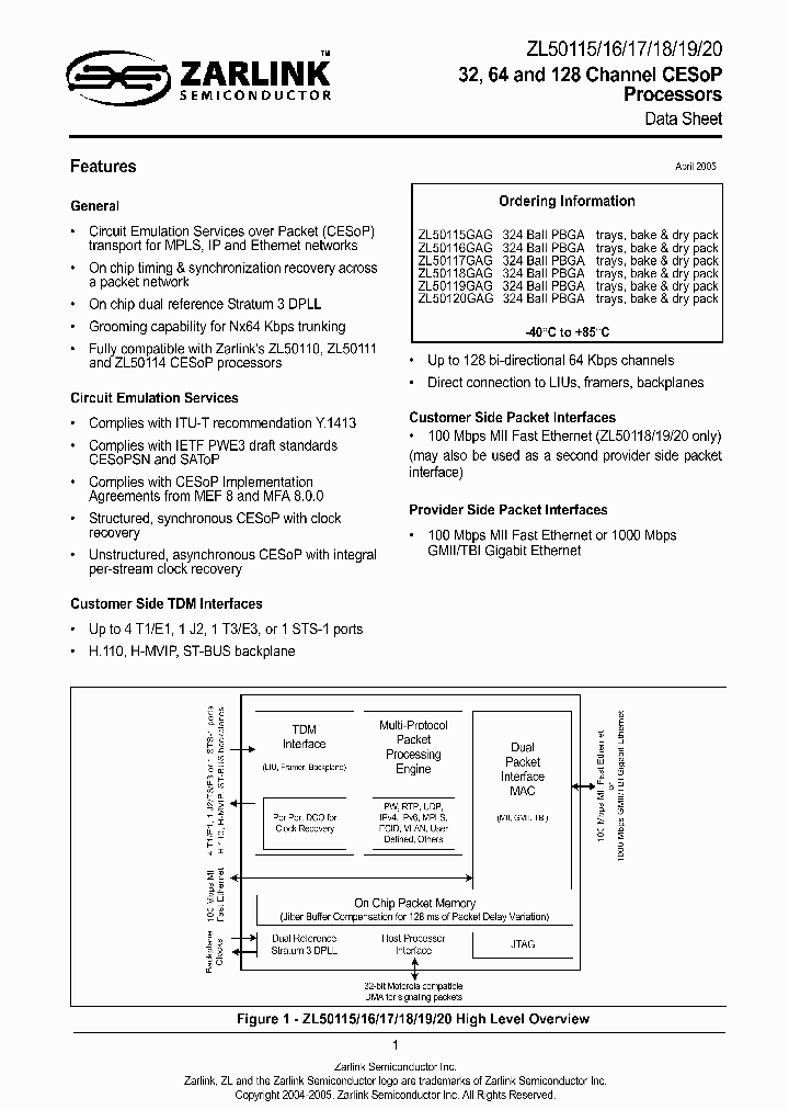 ZL50120_1985183.PDF Datasheet