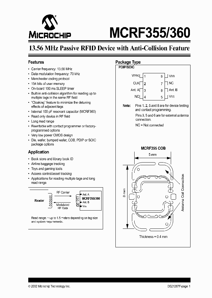 MCRF355_1987081.PDF Datasheet