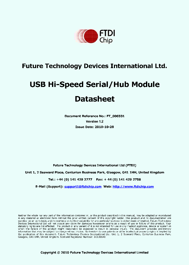 FT-MOD-4232HUB_2005541.PDF Datasheet