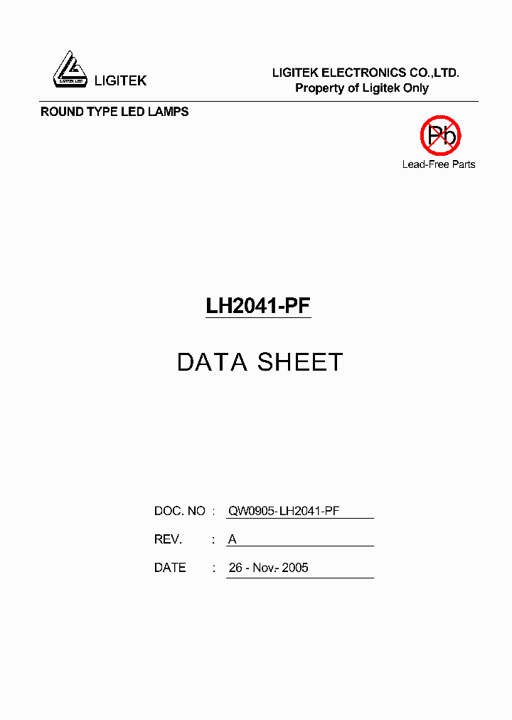LH2041-PF_2009174.PDF Datasheet