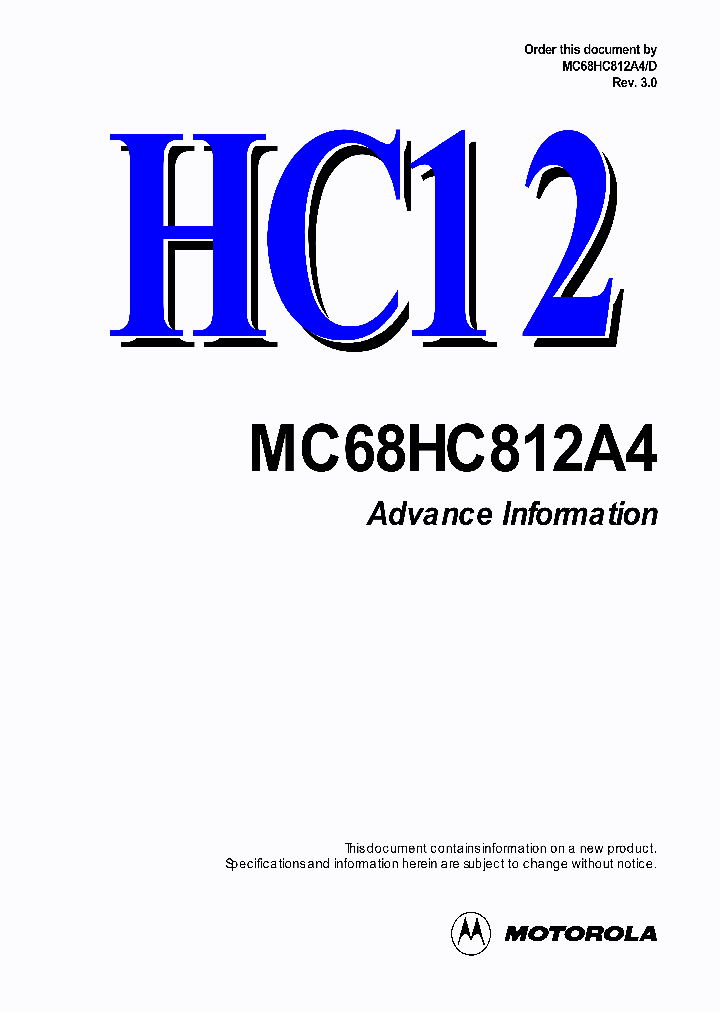 MC68HC812A4PV_2012832.PDF Datasheet