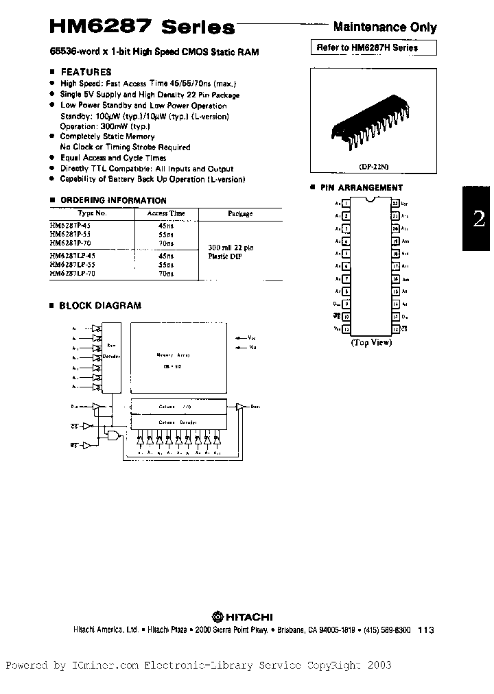 HM6287HJP-35_2013564.PDF Datasheet