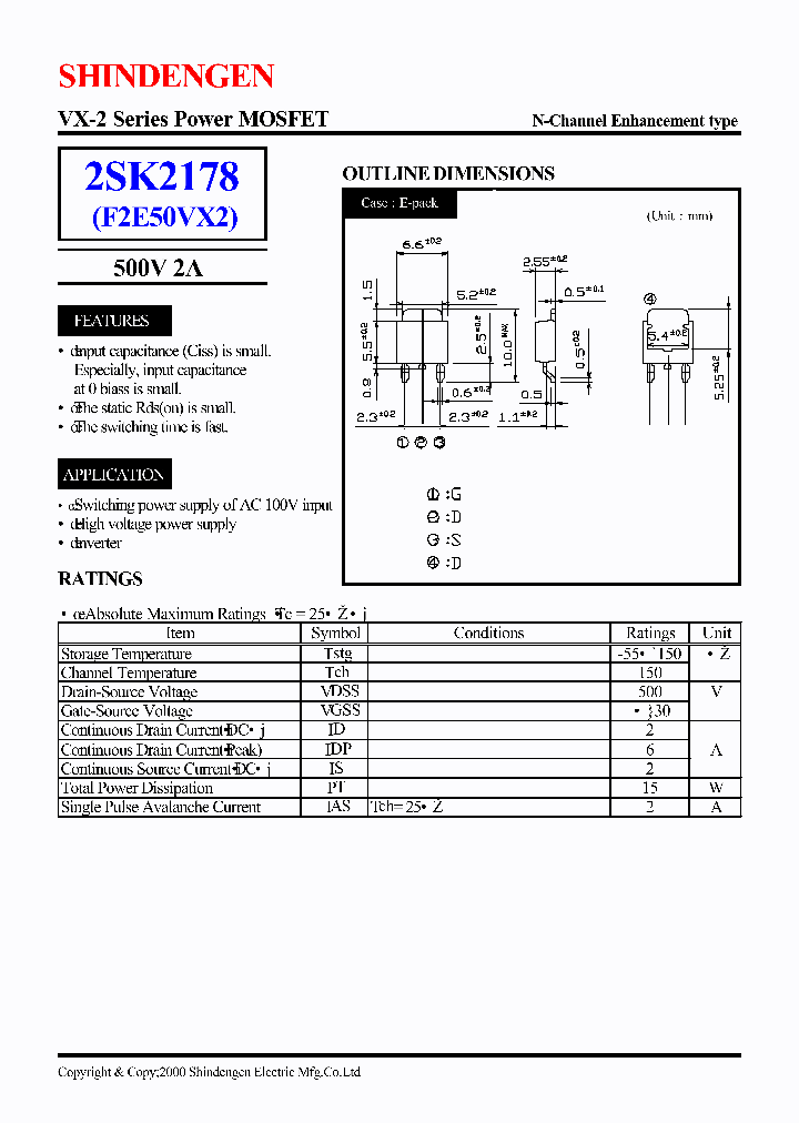 2SK2178_2015215.PDF Datasheet