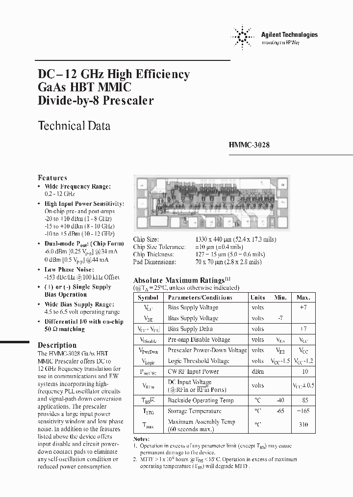 HMMC-3028_2019798.PDF Datasheet