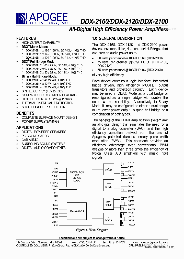 DDX2100_2019725.PDF Datasheet Download