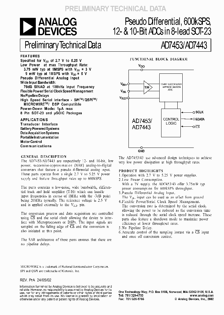 AD7453_2028208.PDF Datasheet