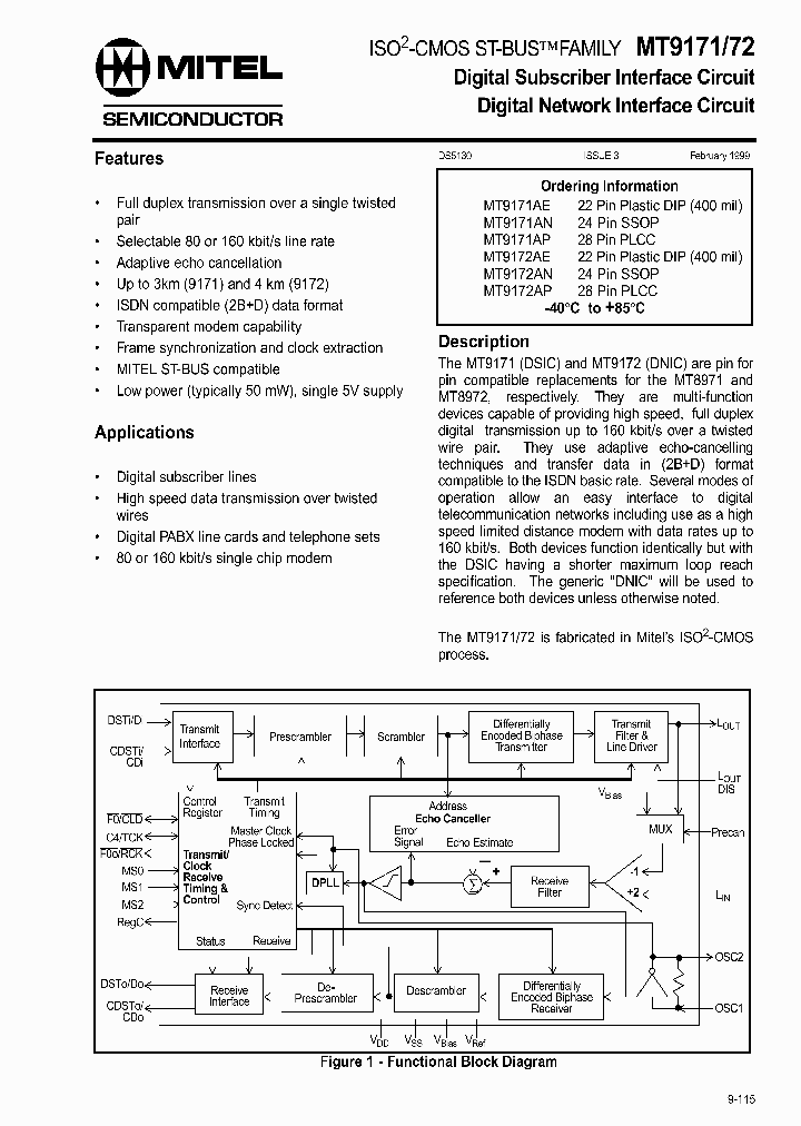 MT9172_2031567.PDF Datasheet