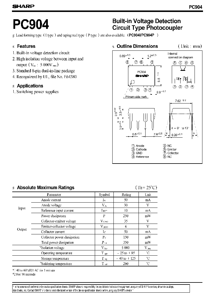 PC904IB_2033332.PDF Datasheet