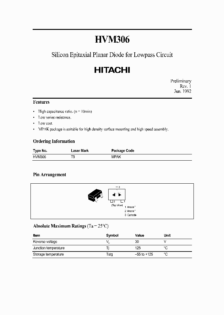 HVM306_2035299.PDF Datasheet