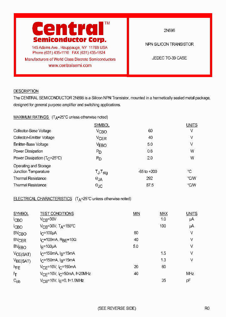 2N696_2044435.PDF Datasheet