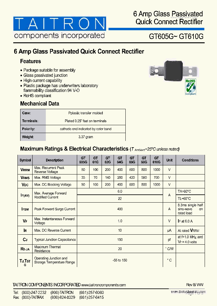GT605G_2043808.PDF Datasheet
