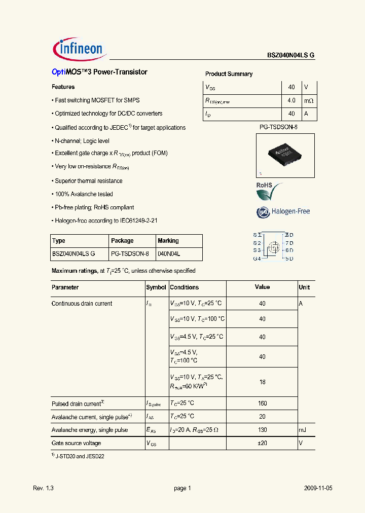 BSZ040N04LSG_2047945.PDF Datasheet