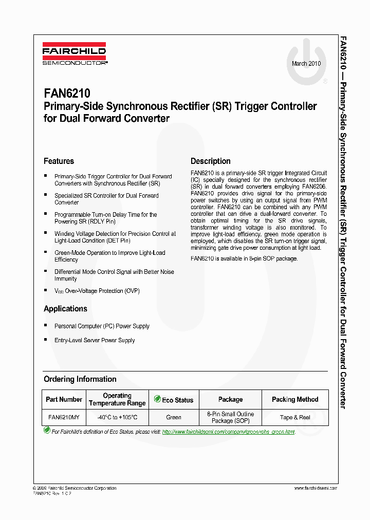 FAN621010_2052974.PDF Datasheet