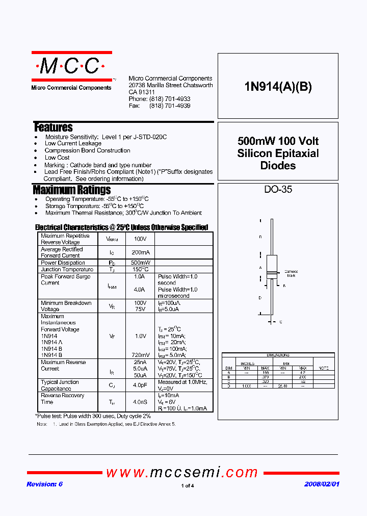 1N914B-TP_2057129.PDF Datasheet