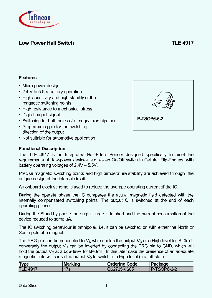 TLE491706_2057021.PDF Datasheet