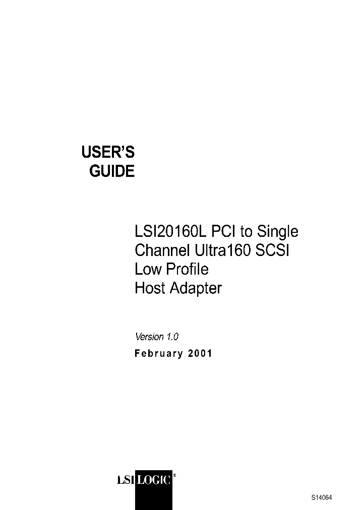 LSI20160L_2064216.PDF Datasheet