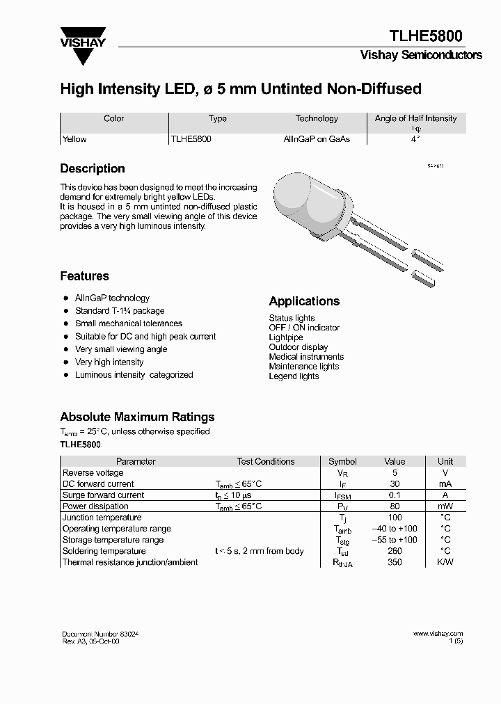 TLHE5800_2065058.PDF Datasheet