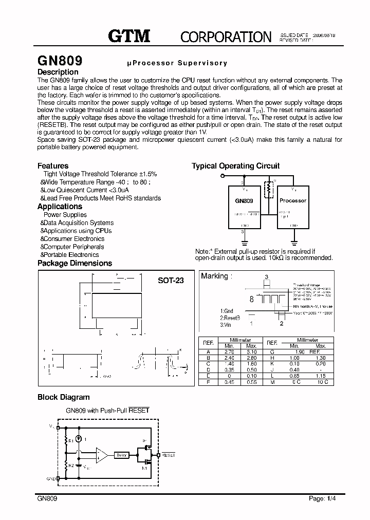 GN809_2065317.PDF Datasheet