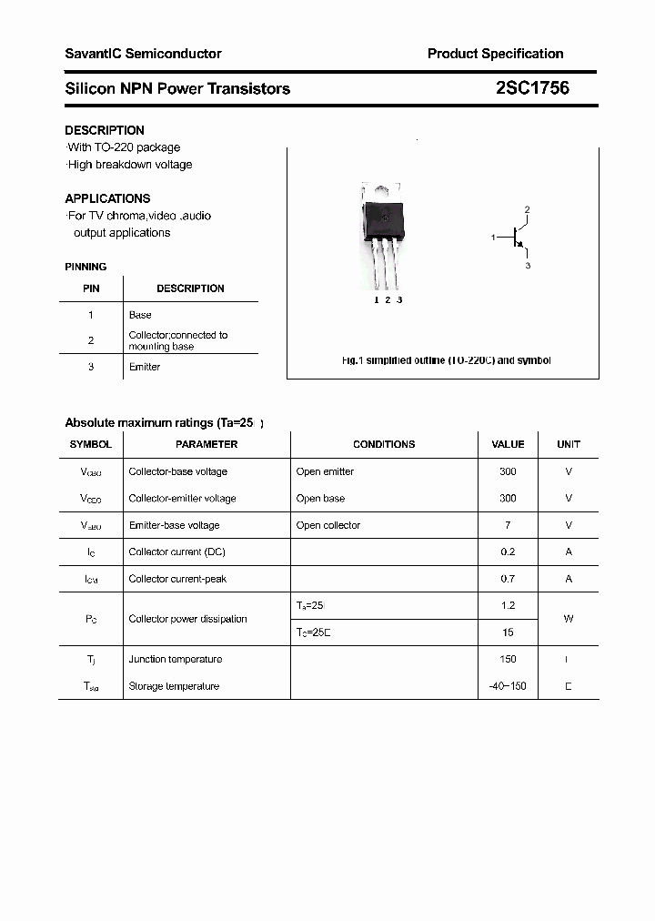 2SC1756_2066284.PDF Datasheet