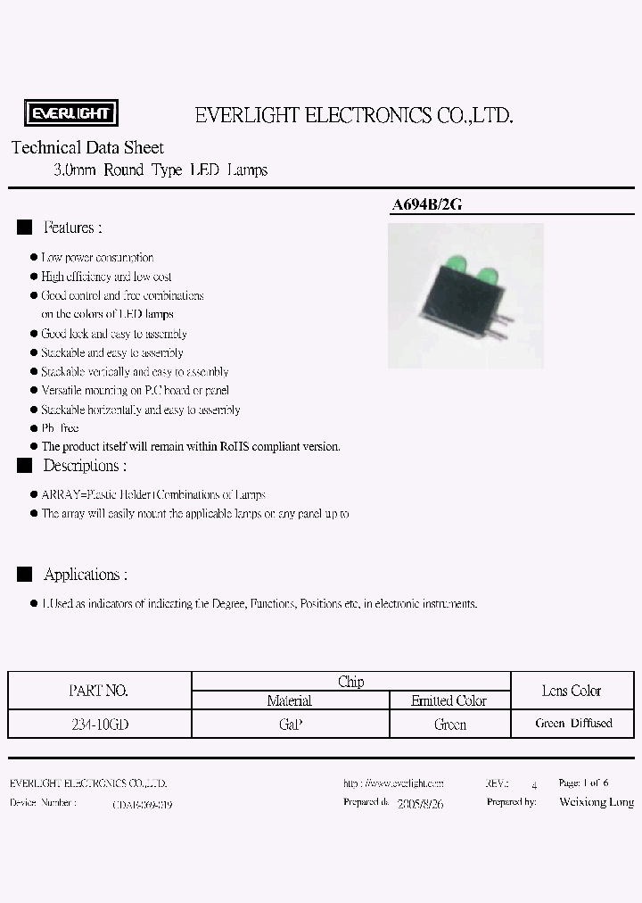 A694B-2G_2074268.PDF Datasheet