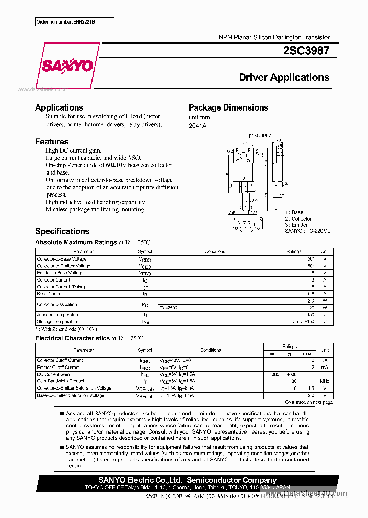 C3987_2080998.PDF Datasheet