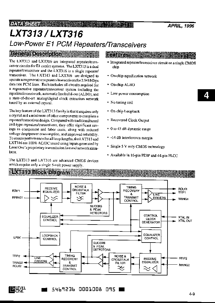 LXT313NE_2089513.PDF Datasheet