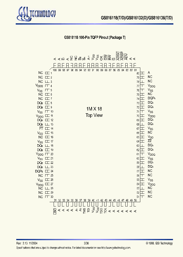 GS816118_2089890.PDF Datasheet