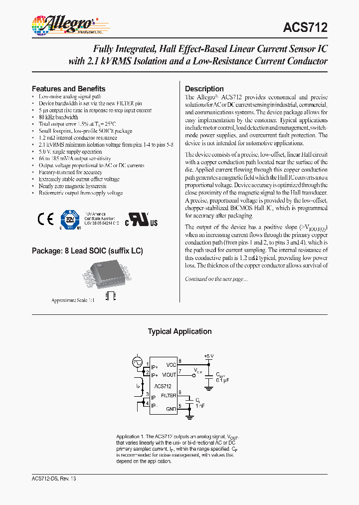 ACS712_2094264.PDF Datasheet Download