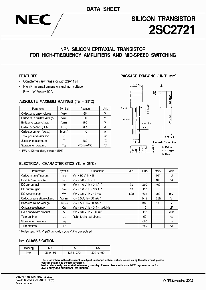 2SC2721_2094631.PDF Datasheet