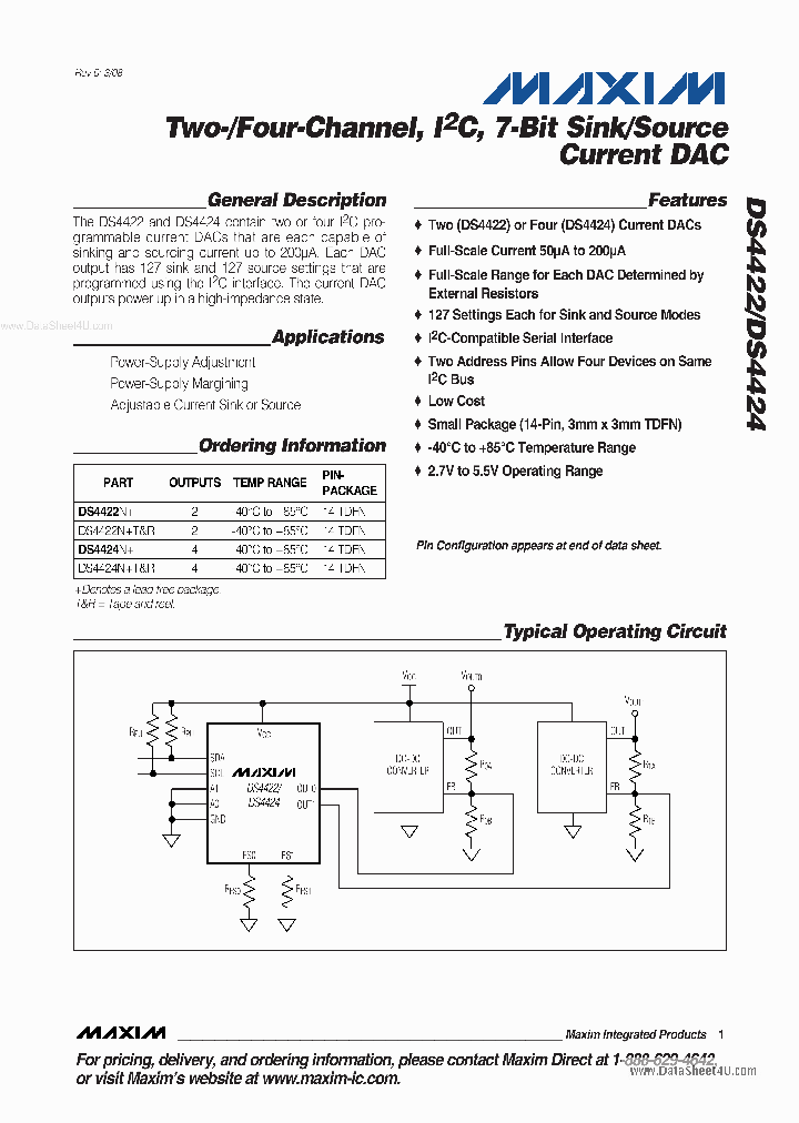 DS4422_2103368.PDF Datasheet