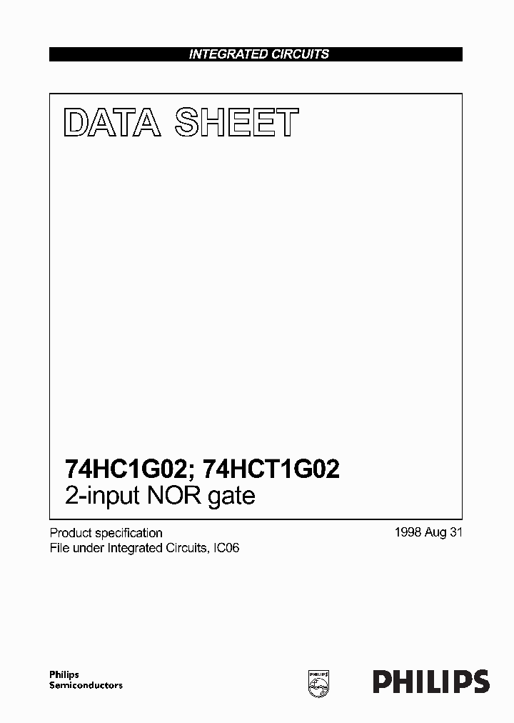 74HC1G02GWT1_2109110.PDF Datasheet