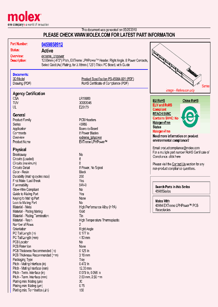 45985-8912_2119753.PDF Datasheet