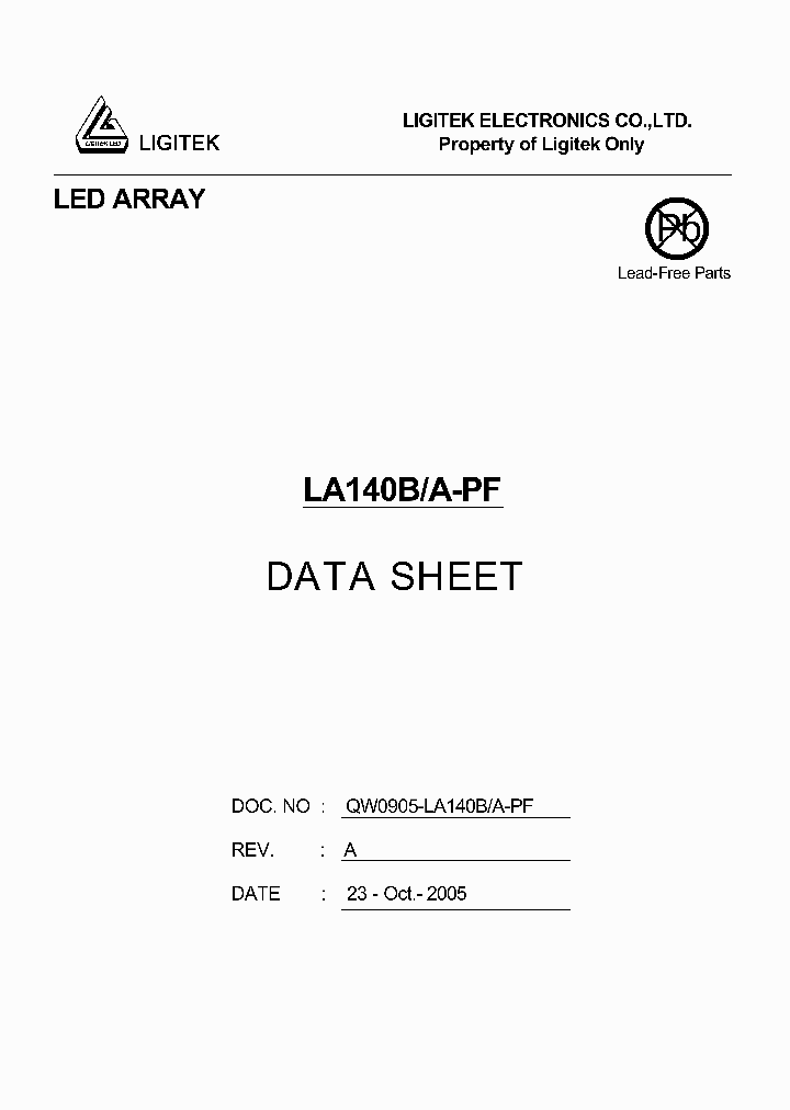 LA140B-A-PF_2122759.PDF Datasheet