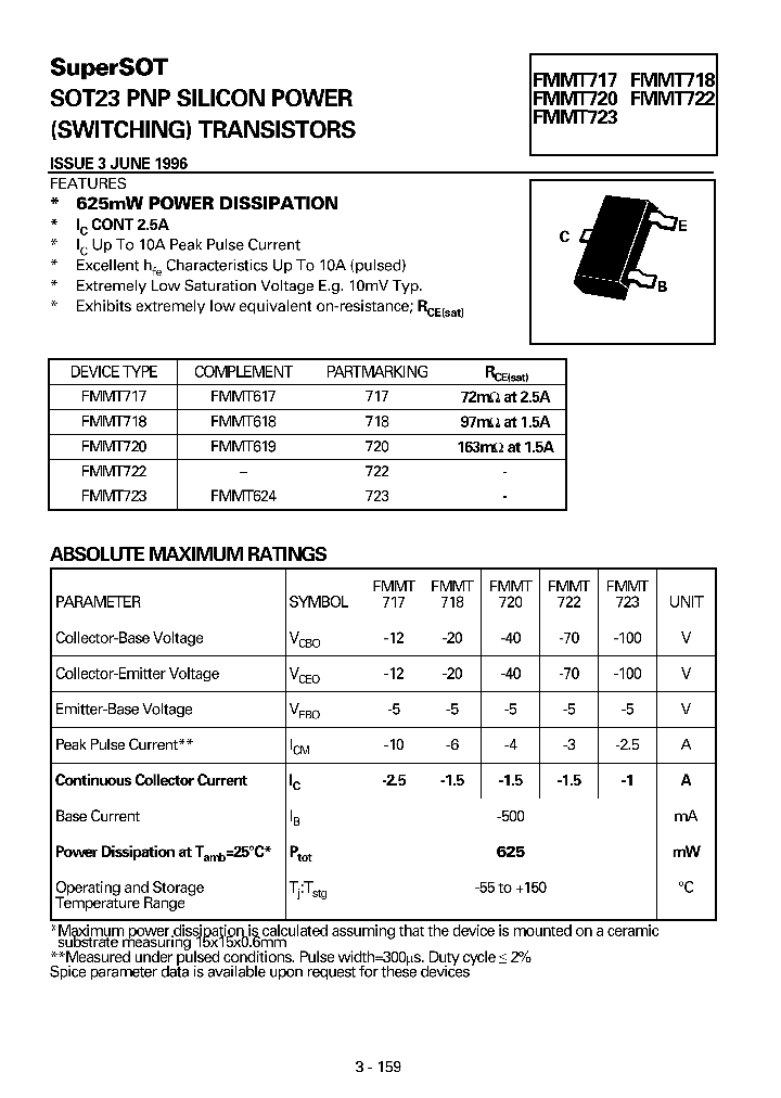 FMMT720_2180160.PDF Datasheet