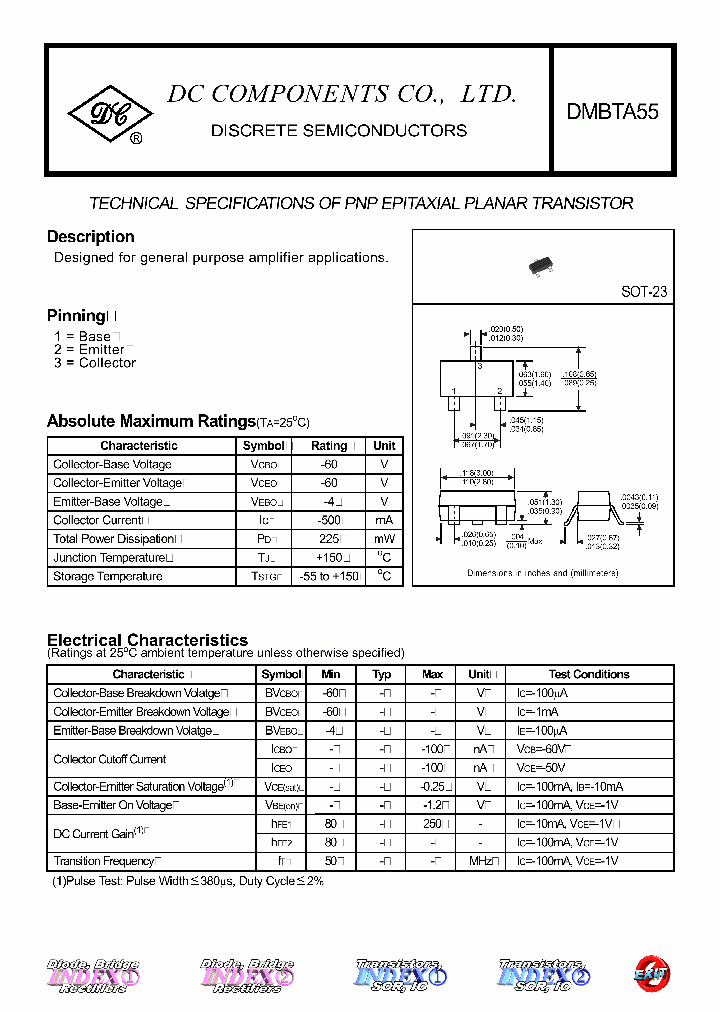 DMBTA55_2180296.PDF Datasheet