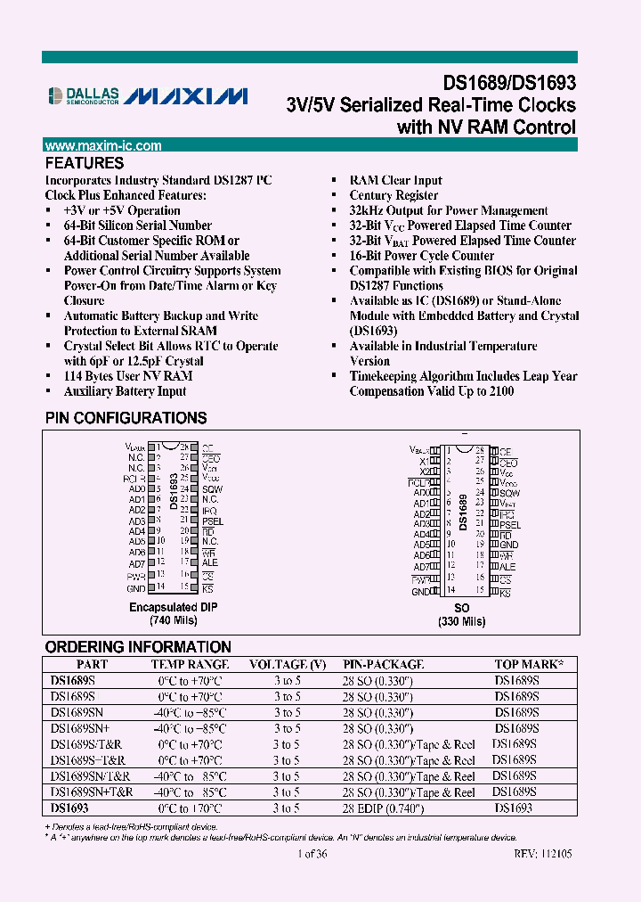 DS1689S_2182659.PDF Datasheet